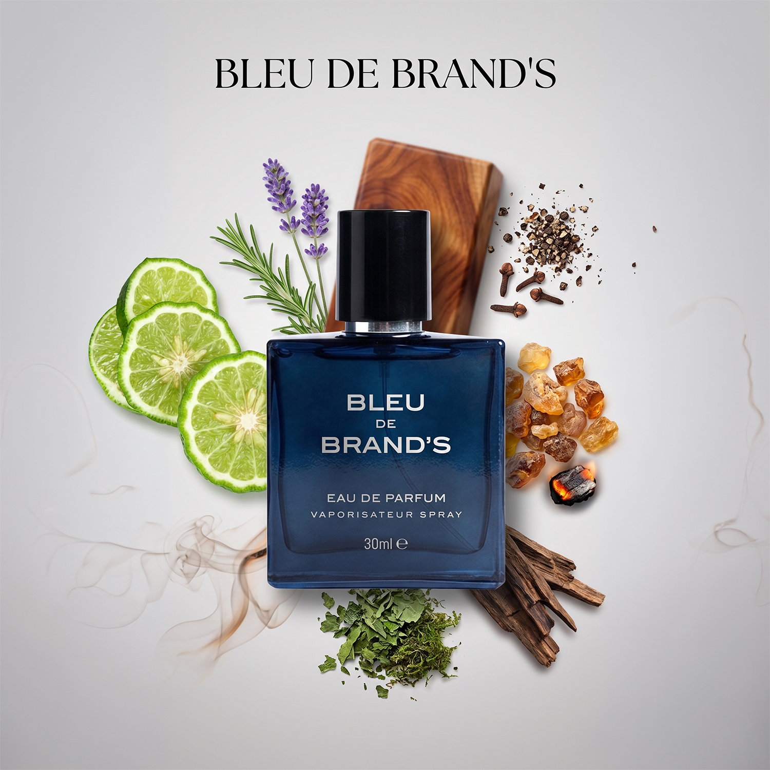 Blue De Brands Eau De Parfum for Men – 30ml – Premium Impression Fragrance of Blue De Chanel