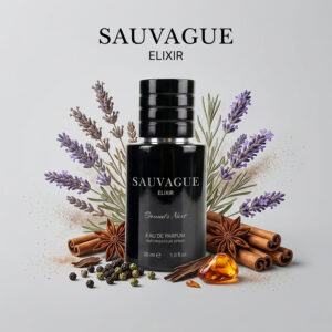 Sauvague Elixir Eau De Parfum for Men – 30ml – Premium Impression Fragrance of Dior Sauvage Elixir