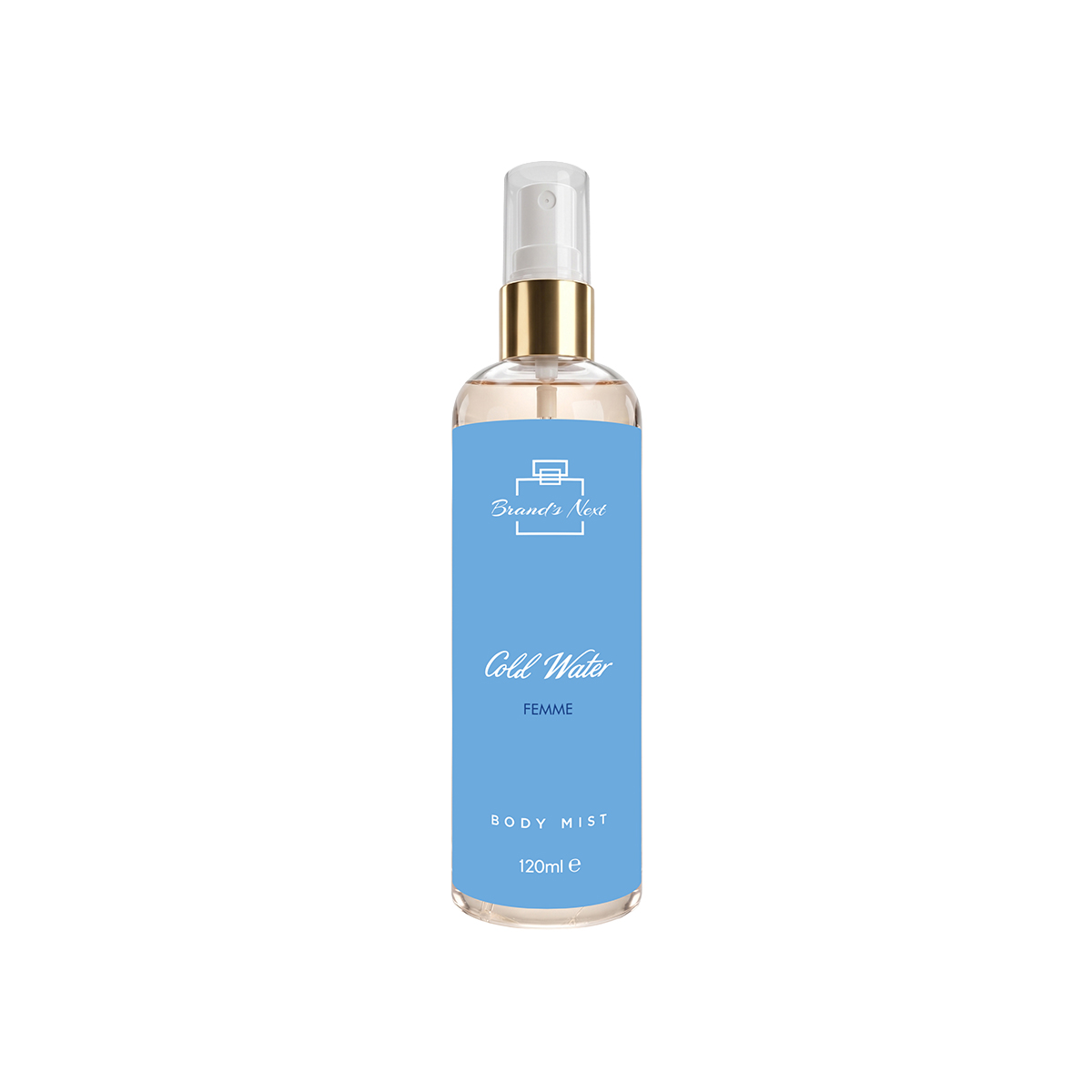 Cold Water Femme Body Mist - Premium Impression Fragrance of Davidoff Cool Water for Women